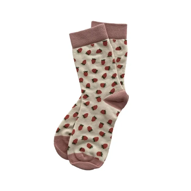 Bild von socks size (eu) 38/40 strawberries, VE-2