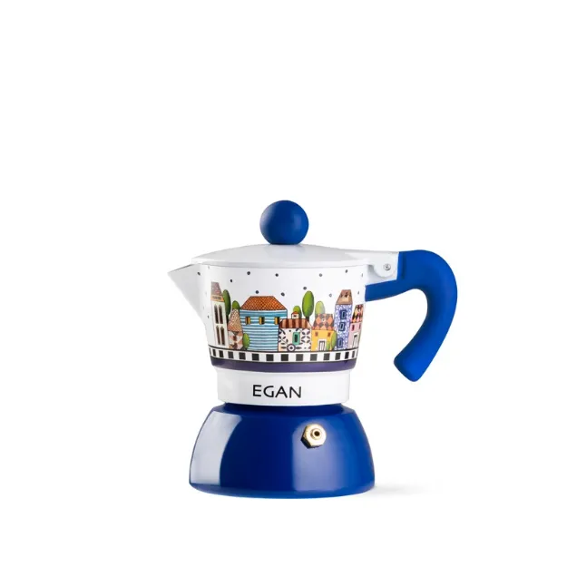 Bild von MOKA COFFEE MAKER PAESE MIO BLUE 2 CPS