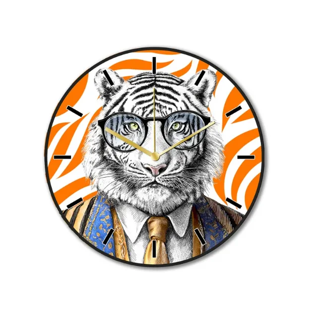 Bild von CLOCK  HUMAN ESSENCE TIGER COURAGE D35