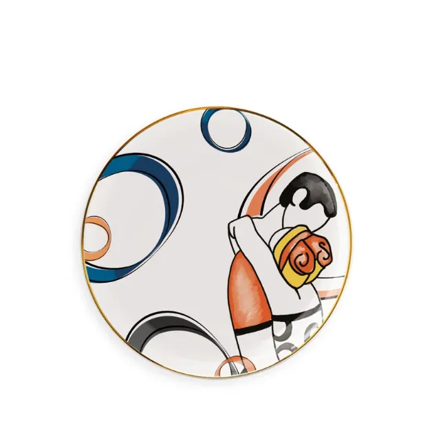 Bild von PIATTINO DESSERT CON TE ABBRACCI D19