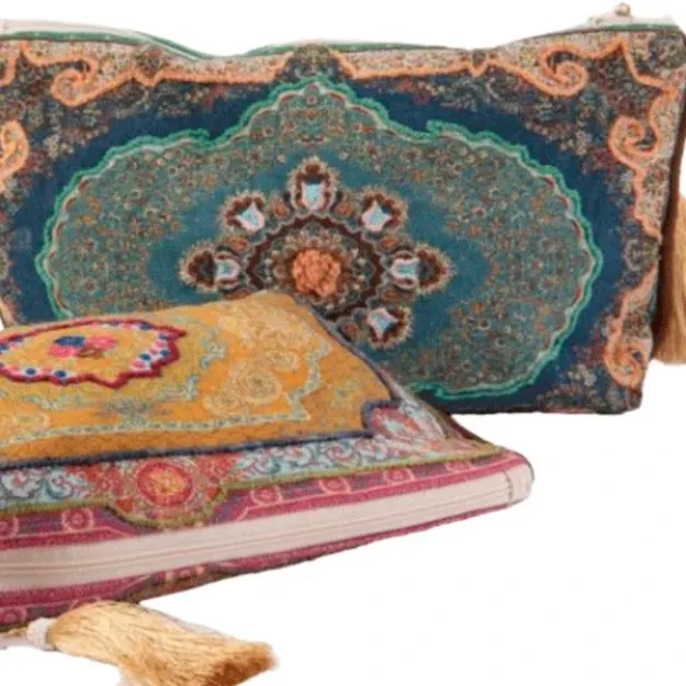 Bild von Amara Vintage Baumwoll-Täschchen mit Quaste