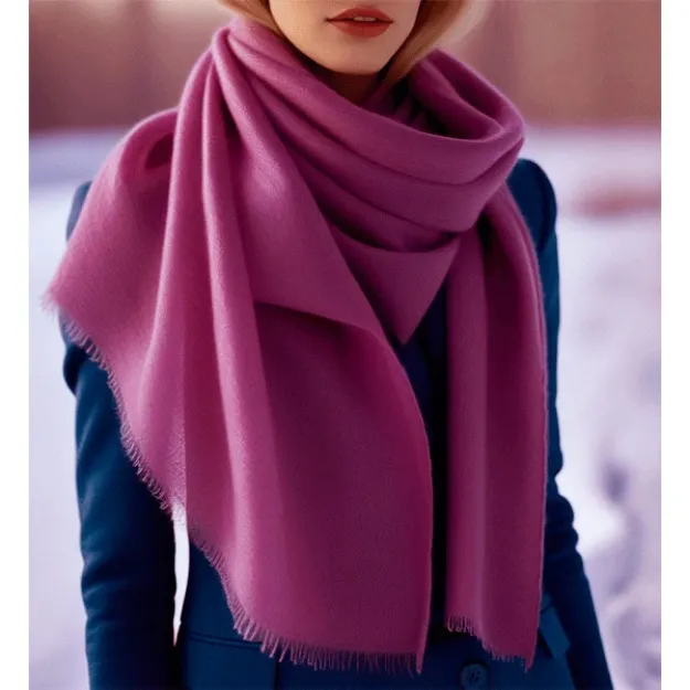 Bild von Kaschmirschal Fuchsia