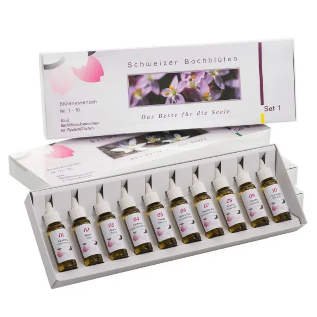 Bild von Bachblüten-Familien-Set Braunglas 40 x 10 ml