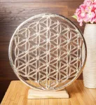 Bild von Ambiente Element Blume des Lebens aus Silber