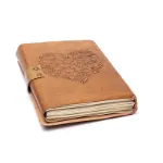 Bild von Notizbuch Herz mit Kunstledereinband