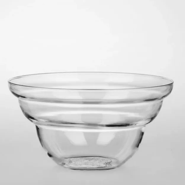 Bild von Schale Cotula klein mit Blume des Lebens in Weiss 12 cm