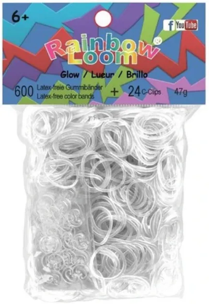 Bild von Rainbow Loom® Gummibänder glow in the dark