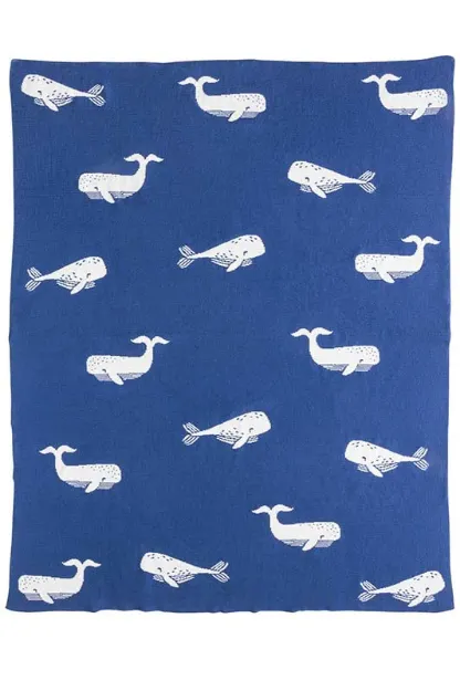 Bild von Babydecke WHALE