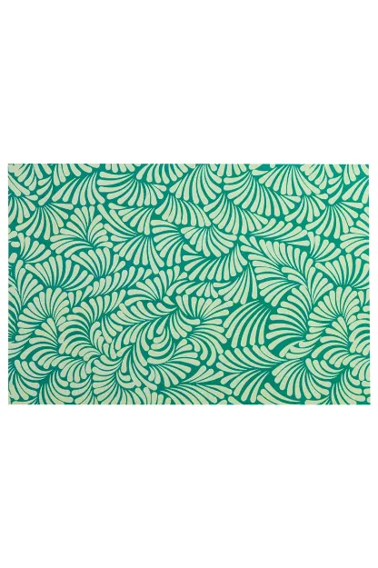 Bild von Postkarte GREEN SWIRL