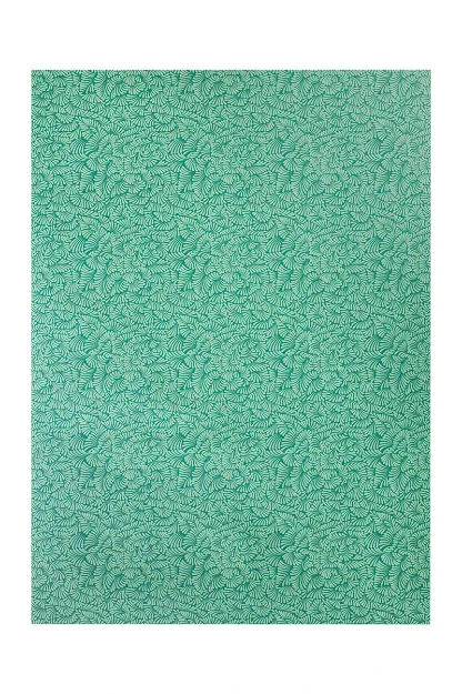 Bild von Geschenkpapier GREEN SWIRL