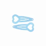 Bild von Hairclips Pastel Hearts (6/card), VE-30