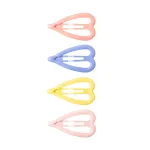 Bild von Hairclips Hearts Pastel (2/card)  Assorted 4 colours, VE-24
