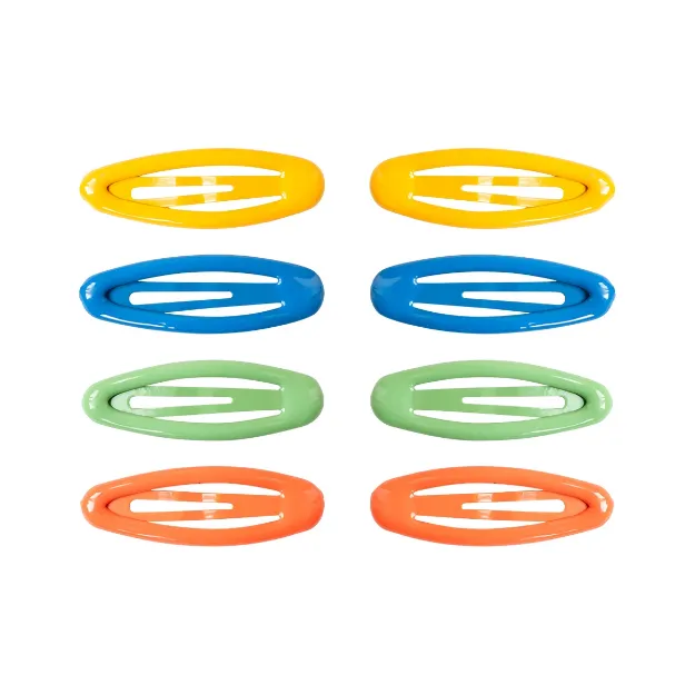 Bild von Hairclips Happy Palette (2/card) Assorted 4 colours, VE-24