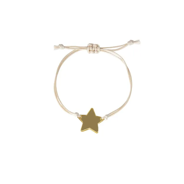 Bild von Bracelet Acrylic Star Gold, VE-10