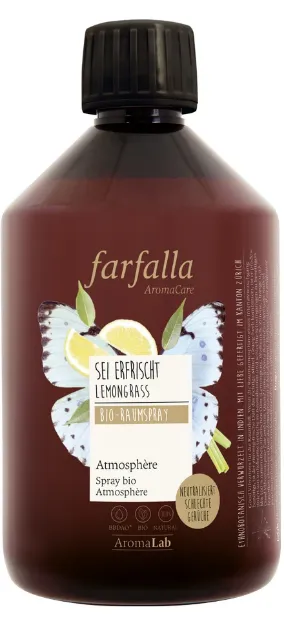 Bild von sei erfrischt, Lemongrass, Bio-Raumspray Atmosphère, 500ml Nachfüllflasche 