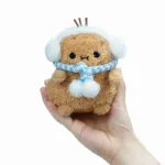Bild von Noodoll Mini Ricespud Plush Toy Ricespud Frosty - blue scarf, VE-4