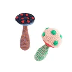 Bild von Crochet Rattles Mushroom Assorted, VE-8