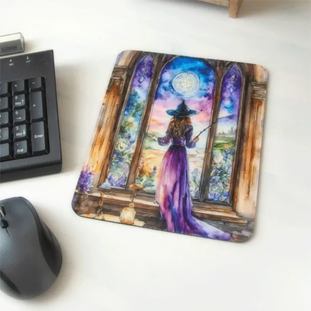 Bild von Mousepad Witch Whispers