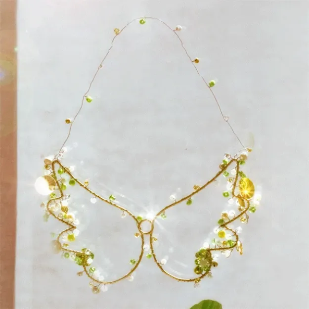 Bild von Perlen-Flügel Morgentau