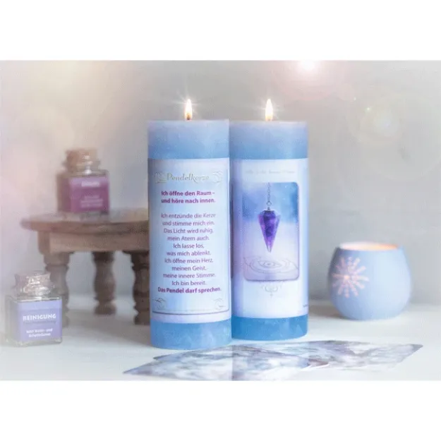 Bild von Ritualkerze Pendel-Ritual