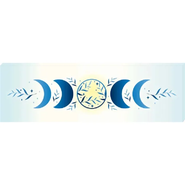 Bild von Leinwandbild Luna Mystica 97 × 30 cm