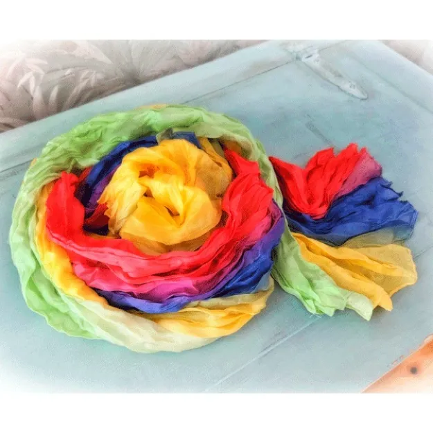 Bild von Crash-Schal Regenbogen