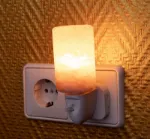 Bild von Salzkristall - Nachtlicht Zylinder