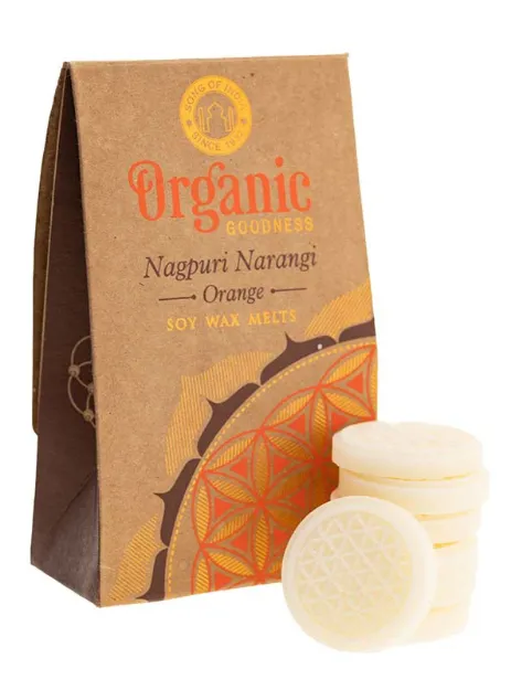 Bild von Orangenwachs Blume des Lebens