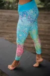 Bild von Yoga Leggings in karibik-blue von The Spirit of OM