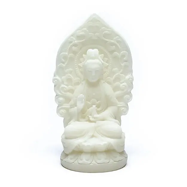 Bild von Quan Yin Figur weiss