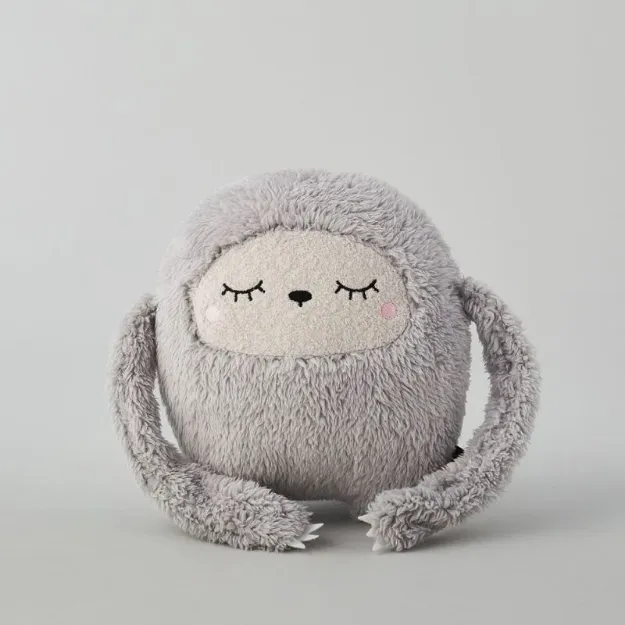 Bild von Noodoll Classic Plush Toy 20 cm Riceless - Grey Sloth, VE-4