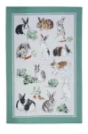 Bild von Rabbit Patch Cotton Tea Towel - Ulster Weavers