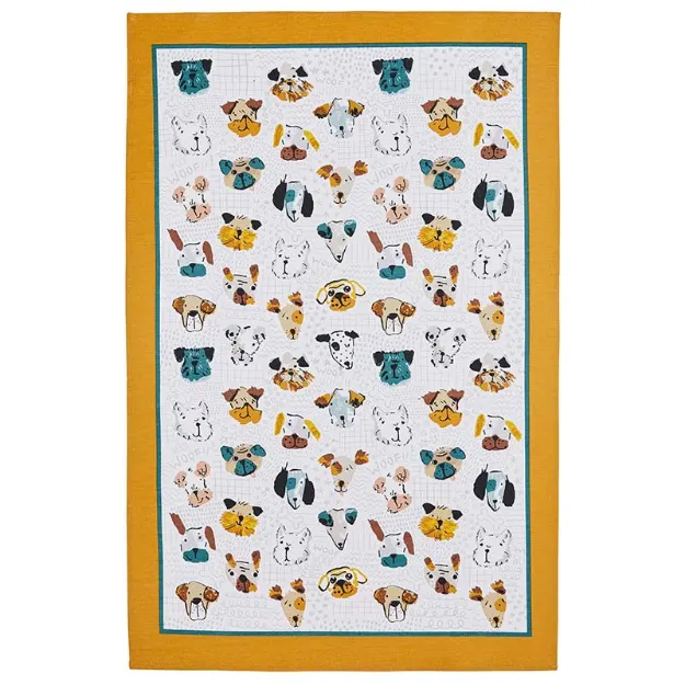 Bild von Mutley Crew Cotton Tea Towel - Ulster Weavers