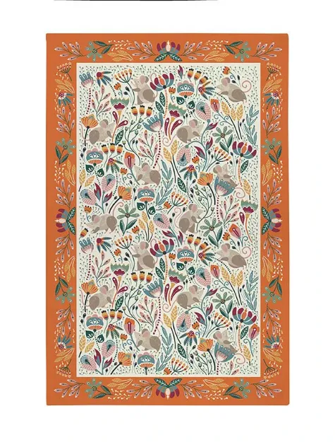 Bild von Field Mice Cotton Tea Towel - Ulster Weavers