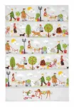 Bild von Walkies Cotton Tea Towel - Ulster Weavers