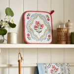 Bild von Boho Floral Pot Mitt - Ulster Weavers