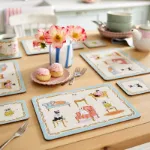 Bild von Cool Cats Cork Placemat 4 Pack - Ulster Weavers