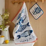 Bild von Catch of the Day Fish Tea Towel - Ulster Weavers