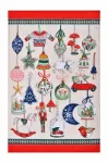 Bild von Christmas Ornaments Cotton Tea Towel - Ulster Weavers