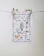 Bild von Winter Garden Cotton Tea Towel - Ulster Weavers