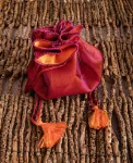 Bild von Rose Beutel fuchsia/orange