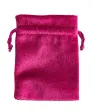 Bild von Samtbeutel bordeaux