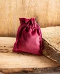 Bild von Samtbeutel bordeaux