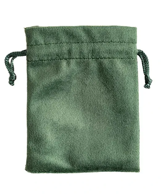 Bild von Samtbeutel moosgrün