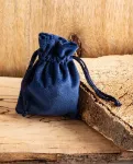 Bild von Samtbeutel nachtblau