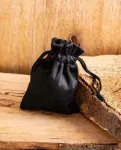 Bild von Samtbeutel schwarz