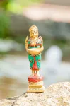 Bild von Lakshmi, stehend, 10,5 cm
