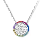 Bild von Blume des Lebens im Chakrarad