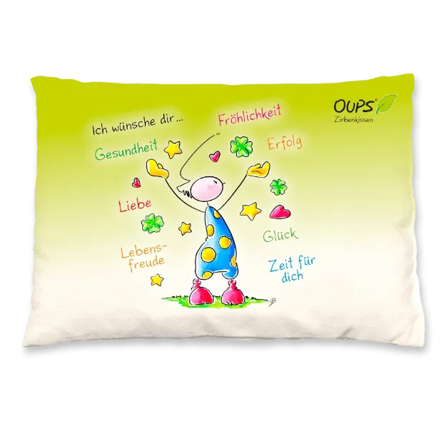 Bild von Hörtenhuber Kurt: Oups Zirbenkissen(grün)