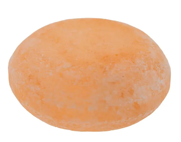 Bild von Salzkristall Massagestein rund